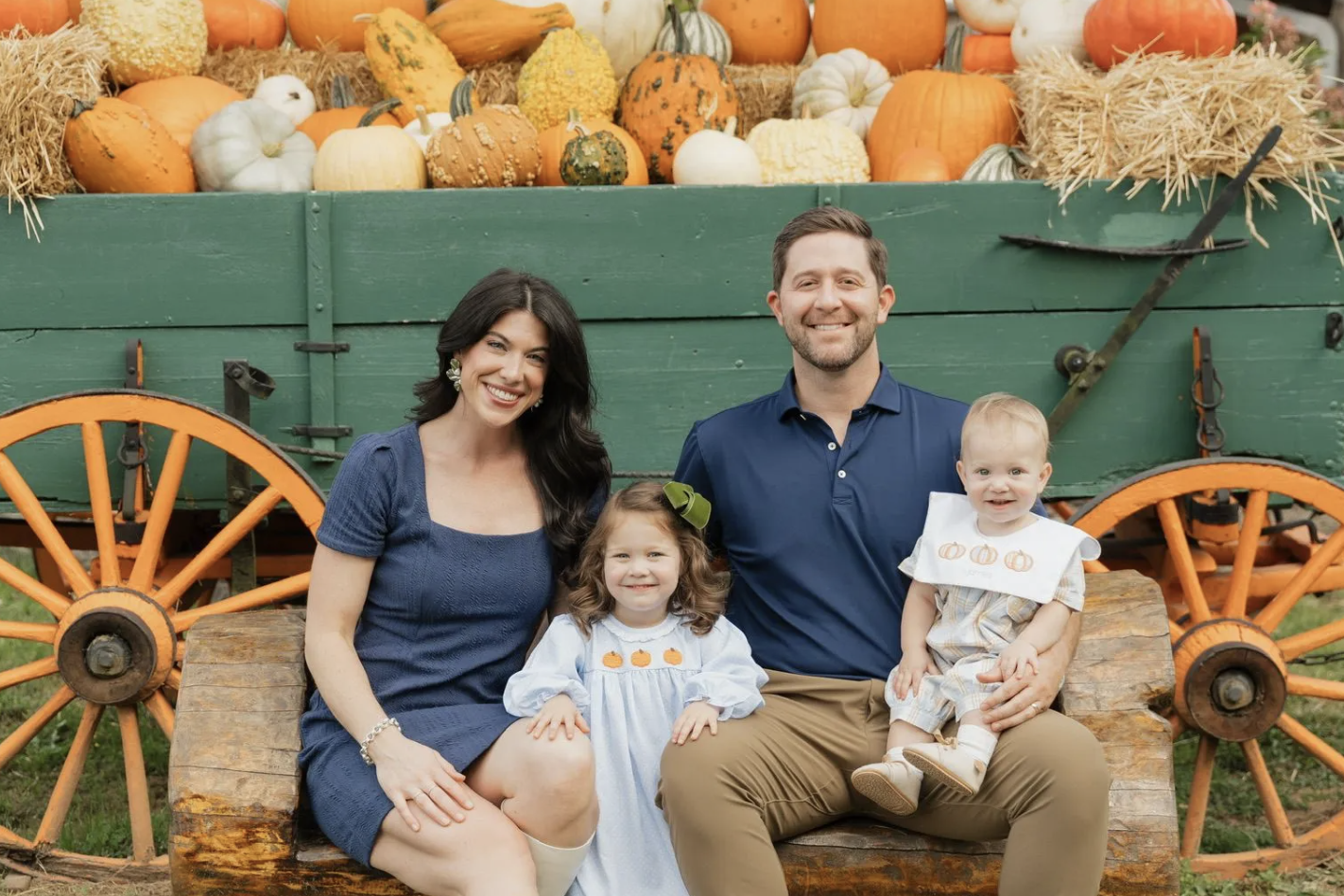 David Talley with his family