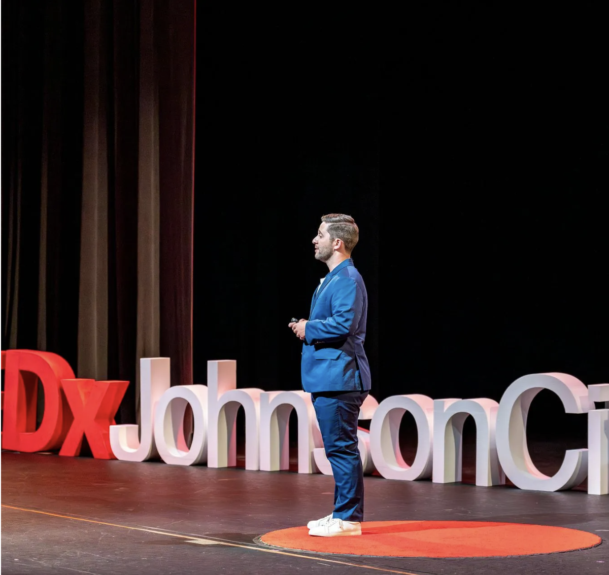 David Talley speaking at TEDx